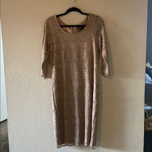 Nude Bodycon dress
